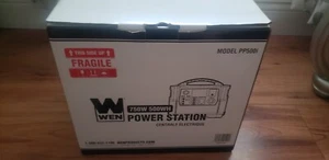 Wen Power Station Generator Model PP500i 750w 500wh In Box - Picture 1 of 2