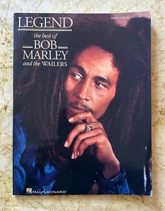 Legend: The Best of BOB MARLEY Songbook Sheet Music Piano Vocal Guitar Chord Tab - Picture 1 of 3