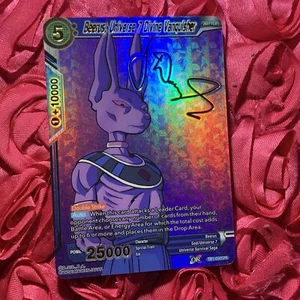 Beerus Divine Dragon Ball Z SEVEN Waifu Anime Holo Girl ACG Card - Picture 1 of 5
