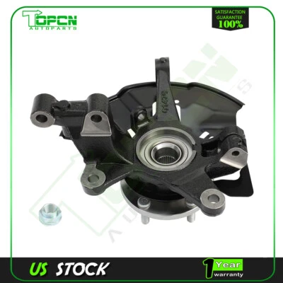 Conjunto de buje de rueda y cojinete de nudillo lado del pasajero delantero para Mazda CX-7 CX-9 Foto 1 de 4