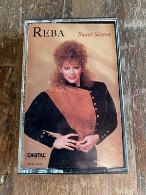 Reba McEntire – Sweet Sixteen - 	MCA Records – MCAC-6294 - Cassette - 1989 - Image 1 of 4
