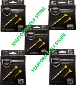 Maxfli Translucent Golf Tees Low Resistance, 3 1/4" & 1 1/2", 150–300 Pack - Picture 1 of 7