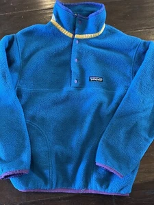 Patagonia Kids Lightweight Snap-T Pullover sz Kids 12 Vintage. - Picture 1 of 4