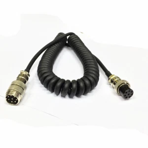 Speaker Mic Extension Cable For Alinco Radio EMS-57 EMS-53 DR635 DR620 DR435 - Zdjęcie 1 z 4