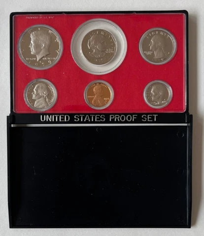 1979-S US Mint 6 Coin Proof Set Cover