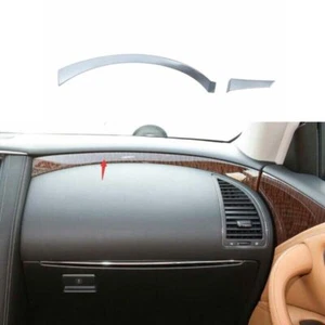 Cubierta de tira automática para consola Nissan Armada Patrol Y62 17-20 plateada mate - Imagen 1 de 8