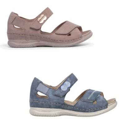 Sandalias sin cordones Rieker V7474 unisex para adultos cómodas informales Foto 1 de 2