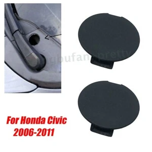 2 cubiertas de bisel de tornillo superior de capó delantero para Honda Civic 2006-2011 74211-SNA-A00 - Imagen 1 de 8