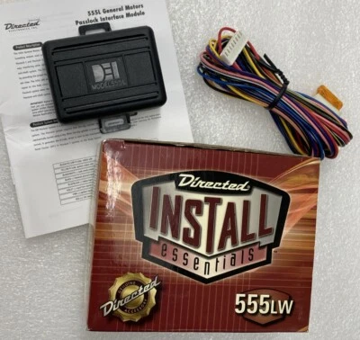 NEW DIRECTED 555LW AUTO LEARNING GM PASSLOCK REMOTE START INTERFACE MODULE - Image 1 of 2