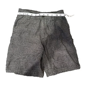 Partisan Chino Shorts Boys SZ 8 Grey Great Condition Lightweight 5 Pocket Style - Picture 1 of 7