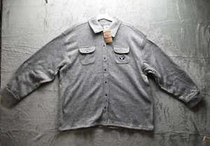 NCAA BYU Cougars Men's Gray Shacket, Size 2XL, New - Picture 1 of 9