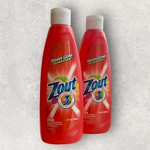 2 x Zout Triple Enzyme Stain Remover Laundry Amylase, Protease, and Lipase 12oz - Picture 1 of 3