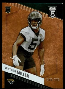 Ventrell Miller 2023 Panini Donruss Elite #194 Novato Naranja /399 Jaguars Rc - Imagen 1 de 2