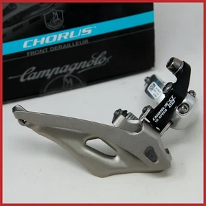 NUEVO DE LOTE ANTIGUO BICICLETA CAMPAGNOLO CHORUS CT QS DESVIADOR DELANTERO VELOCIDAD 35 mm FD7-CH2C5CT - Imagen 1 de 10