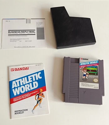 Nintendo NES - Athletic World - USA - Jeux et Notice - Photo 1/4