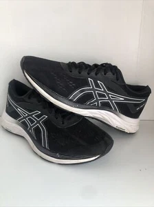Asics Womens Gel Excite 6 1012A154 Black White Running Shoes Sneakers Size 8 - Picture 1 of 12