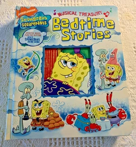 S355-pi Kids-Musical Treasury-SPONGE BOB SQUAREPANTS BEDTIME STORIES-Working - Imagen 1 de 12