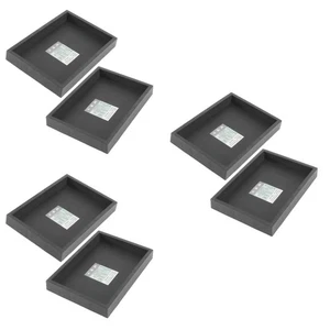 6 Pcs  Flowerpot Trays Rectangular Water Plate Flowerpot Holders Bonsai Bases - Picture 1 of 12