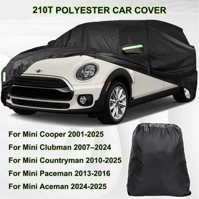 Cubierta de coche exterior impermeable a prueba de protección resistente para Mini Cooper Clubman Foto 1 de 4