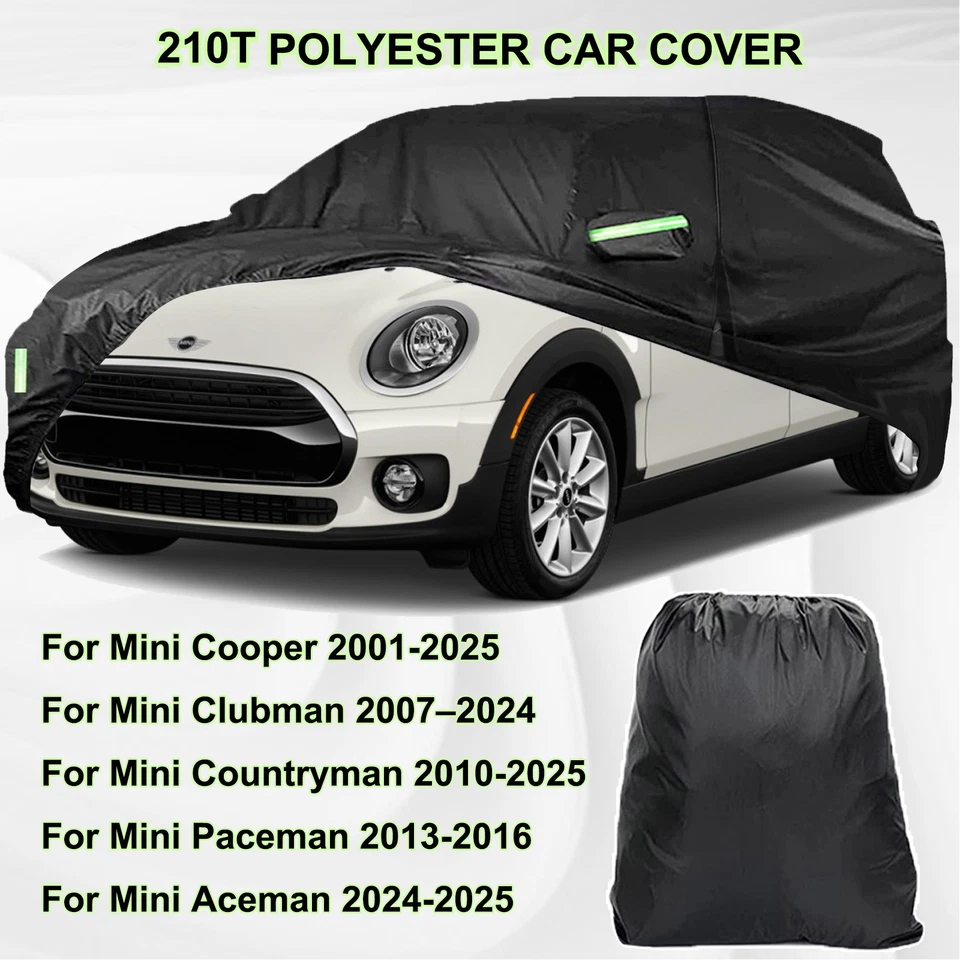 Cubierta de coche exterior impermeable a prueba de protección resistente para Mini Cooper Clubman Foto 1 de 4