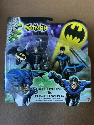 PACK DE 2 FIGURAS 6” BATMAN Y NIGHTWING -2003 MATTEL-SELLADAS Foto 1 de 4