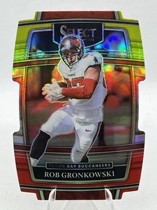 2021 Panini Select - [Base] - Red & Yellow Prizm Die-Cut #32 - Rob Gronkwoski - Bild 1 von 2