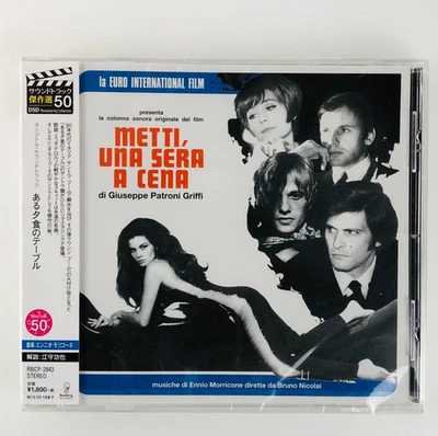 Ennio Morricone – Metti Una Sera A Cena CD Japan DSD Remastered OBI Soundtrack - Image 1 of 4