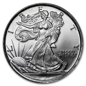 Plata - Ronda Walking Liberty de 1/10 oz - Imagen 1 de 2
