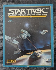 Star Trek Starship Tactical Combat Simulator FASA 1986 NEW Open Box UNPUNCHED - Picture 1 of 5