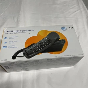 AT&T Tr1909bk Single Line Corded Phone - Zdjęcie 1 z 6