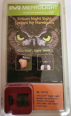 Miras nocturnas Meprolight Tru-Dot Tritrium Colt Gov't .125 Tenon ML-10776  Foto 1 de 4