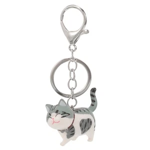 Decorative Keychain Cat Pendant Keychain Cute Keychain Cartoon Pendant Keychain - Imagen 1 de 12