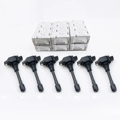 22448EY00A 6 Ignition Coils For Infiniti EX37 FX37 Q40 Q60 Q70 QX70 M56 G37 370Z - Image 1 of 4