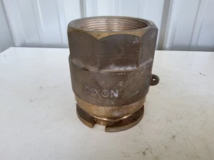 DIXON 3" LATÓN MACIZO VÁLVULA DE RETENCIÓN DE PRESIÓN DE SEGURIDAD CAMPO PETROLÍFERO - Imagen 1 de 7
