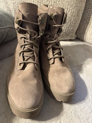 Timberland Carnaby Cool 6" Botas de Gamuza Marrón Taupe A1SKB Para Mujer 9 Foto 1 de 4