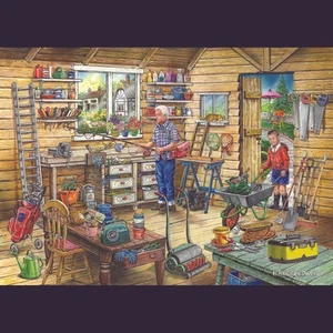 Rompecabezas The House of Puzzles Fred's Shed 500 - Imagen 1 de 7