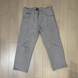 NOAH, Houndstooth Pleated Jean, Size 32, Black, White, Used, Good Condition - Picture 1 of 4