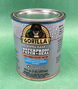 Gorilla wasserdichtes Pflaster & Versiegelungsflüssigkeit, klar, 16 Unzen - schneller und kostenloser Versand. - Bild 1 von 3