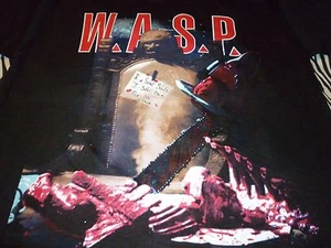 Camisa Wasp Vintage 1992 Tour (Talla L) ¡¡NUEVA Stock Muerto!!! - Imagen 1 de 6