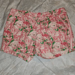 Lilly Pulitzer Damen Prep grün pink Kolonie Callahan Shorts 4 Flamingo - Bild 1 von 5