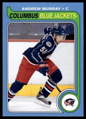2008-09 O-Pee-Chee 1979-80 Retro Andrew Murray Rookie Columbus Blue Jackets #545 - Image 1 of 2