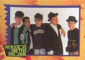 New Kids On The Block 1990 Trading Card Set