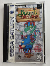 Blazing Dragons, Sega Saturn - Complete In Excellent Condition