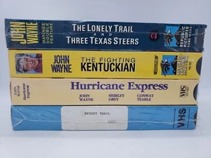 John Wayne VHS Lot: 8 Classic Westerns Together! Brand New Factory Sealed! - Bild 1 von 3
