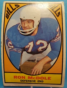 1967 TOPPS FOOTBALL #25 RON MCDOLE - Picture 1 of 2