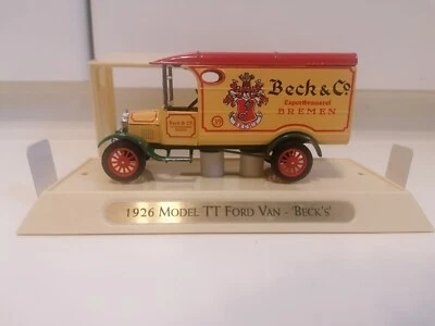 MATCHBOX 1926 MODEL TT FORD VAN BECK'S YGB02 MODELS OF YESTERYEAR GREAT BEERS - Immagine 1 di 4