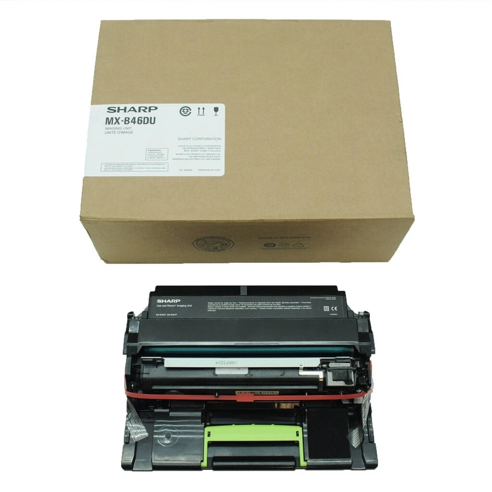 Genuine Sharp MX-B46DU Black Imaging Drum Unit FitsMX-B467F MX-B467P - 691 - Image 1 of 1