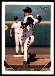 1993 Topps Gold Victor Cole A Pittsburgh Pirates #453 - Picture 1 of 2