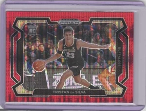 Selecciones de draft Panini Prizm 2024-25 variación Prizms Red Pulsar #61 Tristan da Silv - Imagen 1 de 2