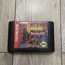 Castlevania: Bloodlines (Sega Genesis, 1994) Authentic, Tested